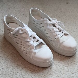J/SLIDES White Platform Sneakers
